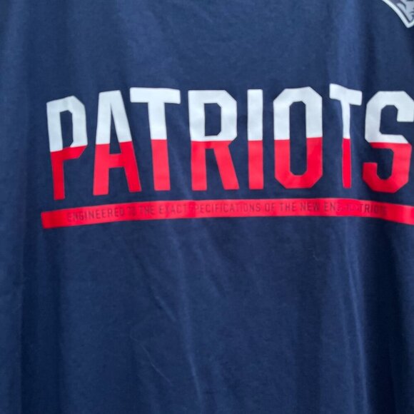 Nike Training Dri Fit New England Patriots NFL Short Sleeve Navy Size XL - Picture 2 of 5